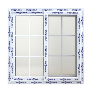 VENTANA FRANCESA 120CMX120CM